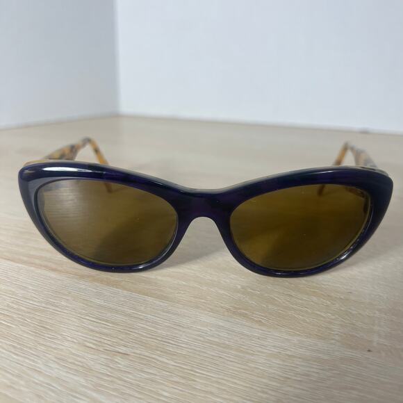 Face A Face Fifty 2 Col 239 Sunglasses FRAMES ONLY Purple Cream Tortoise 54-18 main image 10